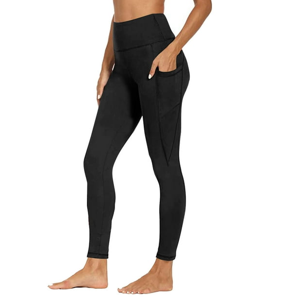 KUKOOSONG Ladies's 7/8 Size Excessive-Waisted Yoga Pants with Tummy Management and Pockets - Superb for Exercises